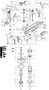Part Location Diagram of 5140030-09 DeWALT BOTTOM FIRE TRIGGER